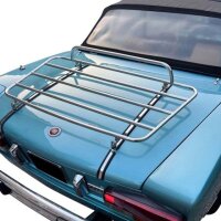 Gepäckträger Heckträger für Fiat 124 Spider 1966-1985 Chrom