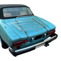 Gepäckträger Heckträger für Fiat 124 Spider 1966-1985 Chrom