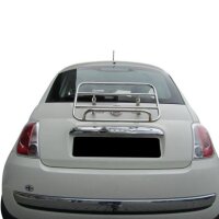 Gepäckträger Heckträger für Fiat 500 Hatchback ab 2007 Chrom