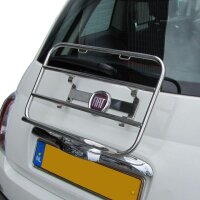 Gepäckträger Heckträger für Fiat 500 Hatchback ab 2007 Chrom