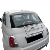 Gepäckträger Heckträger für Fiat 500 Hatchback ab 2007 Chrom