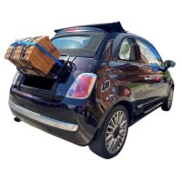 Gepäckträger Heckträger für Fiat 500c Convertible ab 2007 schwarz