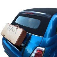 Gepäckträger Heckträger für Fiat 500c Convertible ab 2007 schwarz