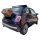 Gepäckträger Heckträger für Fiat 500c Convertible ab 2007 schwarz