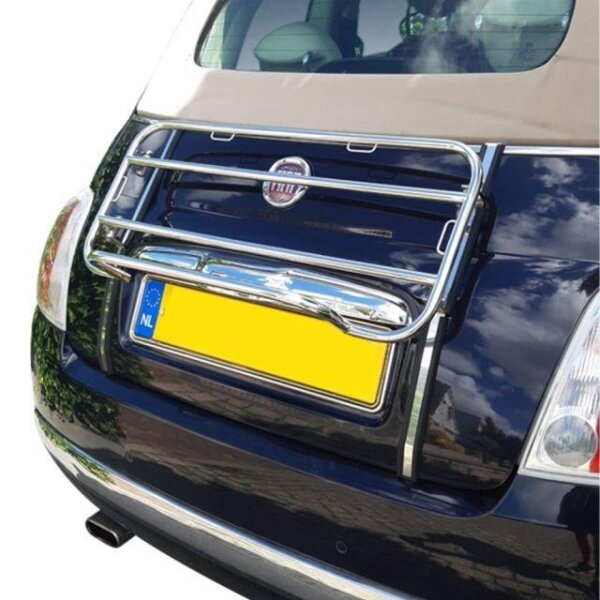 Gepäckträger Heckträger für Fiat 500c Convertible ab 2007 Chrom