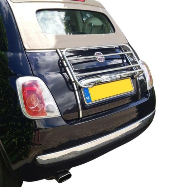 Gepäckträger Heckträger für Fiat 500c Convertible ab 2007 Chrom