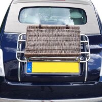 Gepäckträger Heckträger für Fiat 500c Convertible ab 2007 Chrom