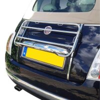 Gepäckträger Heckträger für Fiat 500c Convertible ab 2007 Chrom