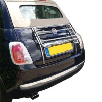 Gepäckträger Heckträger für Fiat 500c Convertible ab 2007 Chrom