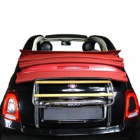 Gepäckträger Heckträger für Fiat 500c Convertible ab 2007 Holzvariante Chrom