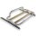 Gepäckträger Heckträger für Fiat 500c Convertible ab 2007 Holzvariante Chrom
