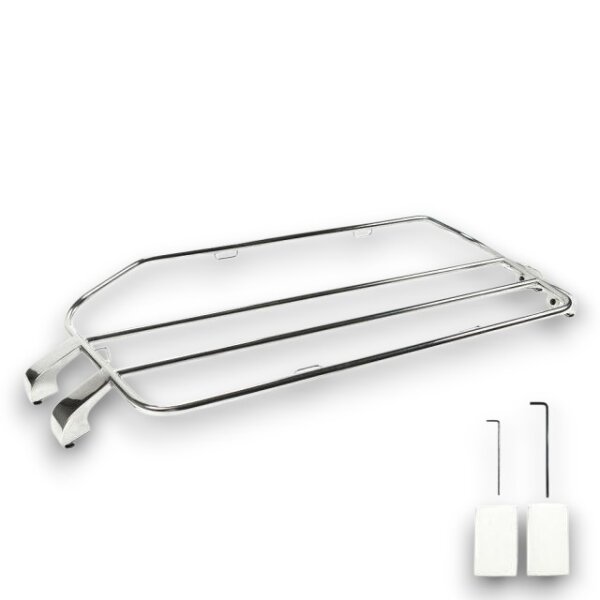 Gepäckträger Heckträger für Jaguar XK8 Coupe 1996-2005 Sondermodell Chrom