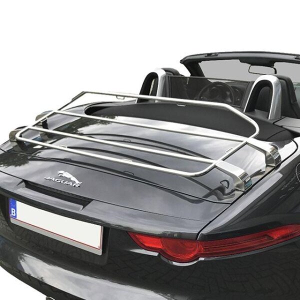 Gepäckträger Heckträger für Jaguar F-Type ab 2012 Sondermodell Chrom