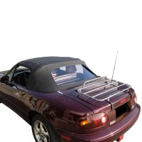 Gepäckträger Heckträger für Mazda MX-5 NA Roadster 1989-1998 Chrom
