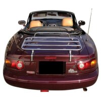 Gepäckträger Heckträger für Mazda MX-5 NA Roadster 1989-1998 Chrom
