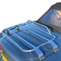 Gepäckträger Heckträger für Mazda MX-5 NA Roadster 1989-1998 Sondermodell Chrom