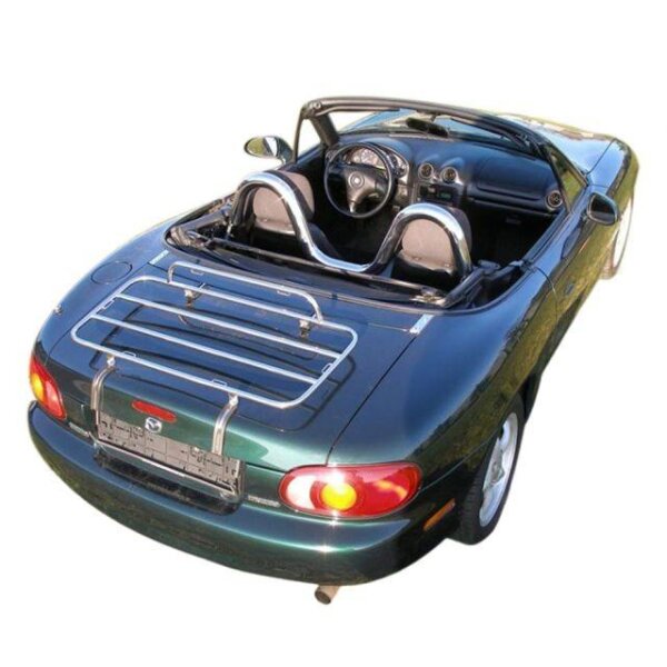 Gepäckträger Heckträger für Mazda MX-5 NB Roadster 1998-2005 Chrom