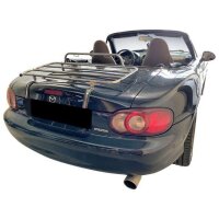 Gepäckträger Heckträger für Mazda MX-5 NB Roadster 1998-2005 Chrom