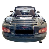 Gepäckträger Heckträger für Mazda MX-5 NB Roadster 1998-2005 Chrom