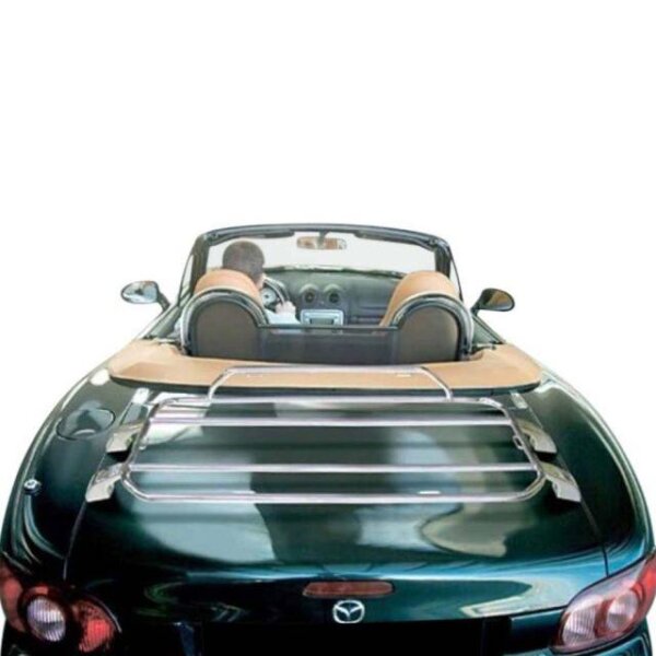 Gepäckträger Heckträger für Mazda MX-5 NB Roadster 1998-2005 Sondermodell Chrom