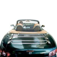 Gepäckträger Heckträger für Mazda MX-5 NB Roadster 1998-2005 Sondermodell Chrom