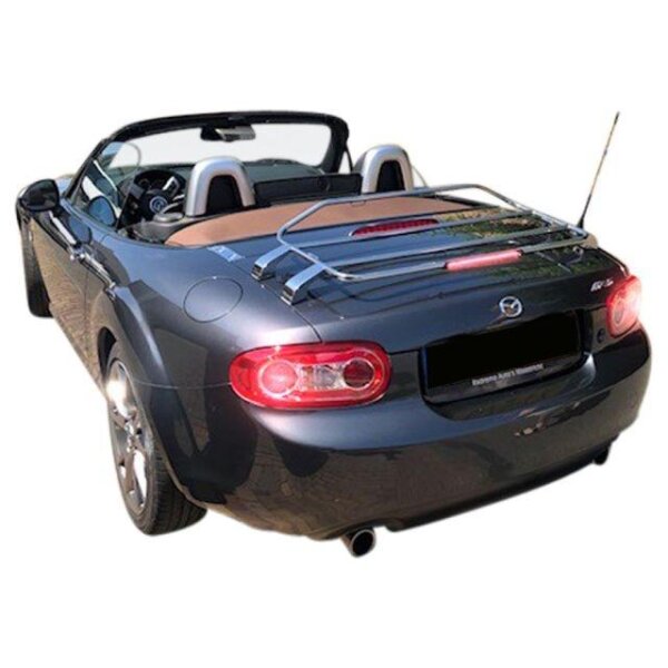 Gepäckträger Heckträger für Mazda MX-5 NC Coupé 2006-2014 Sondermodell Chrom