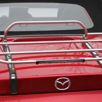 Gepäckträger Heckträger für Mazda MX-5 ND Roadster ab 2015 Chrom
