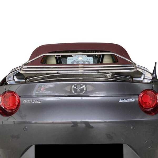 Gepäckträger Heckträger für Mazda MX-5 ND Roadster ab 2015 Sondermodell Chrom