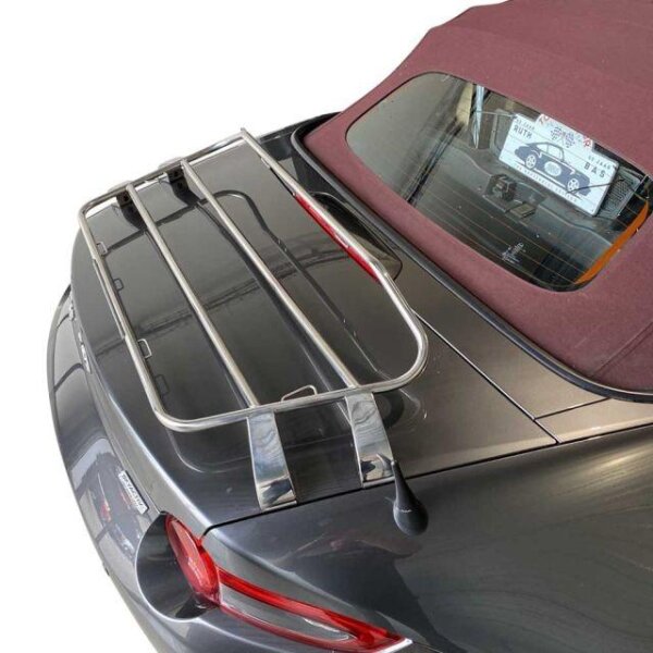 Gepäckträger Heckträger für Mazda MX-5 ND Roadster ab 2015 Sondermodell Chrom