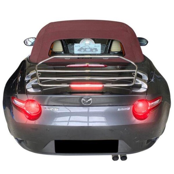 Gepäckträger Heckträger für Mazda MX-5 ND Roadster ab 2015 Sondermodell Chrom