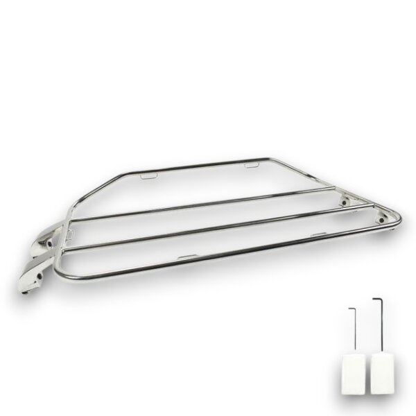 Gepäckträger Heckträger für Mercedes SL W121 R190 1955-1963 Sondermodell Chrom