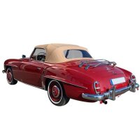Gepäckträger Heckträger für Mercedes SL W121 R190 1955-1963 Sondermodell Chrom