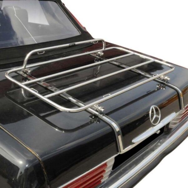 Gepäckträger Heckträger für Mercedes SL R107 1972-1989 Chrom