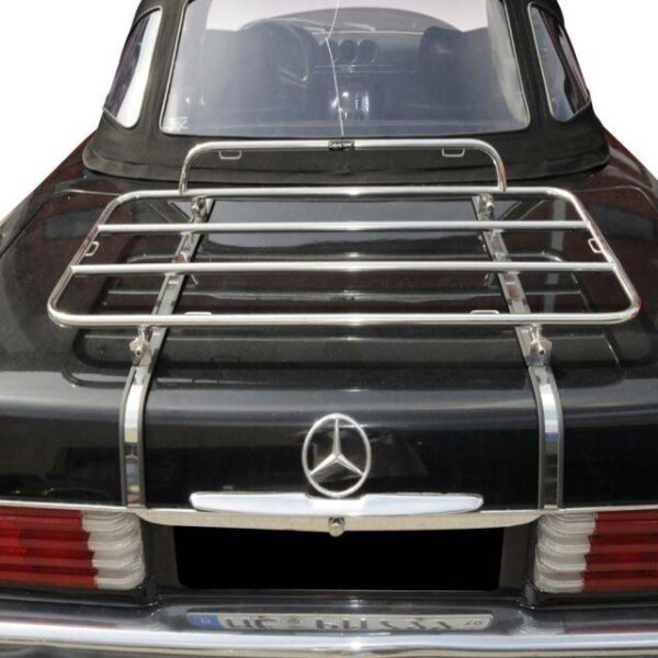 Gepäckträger Heckträger für Mercedes SL R107 1972-1989 Chrom
