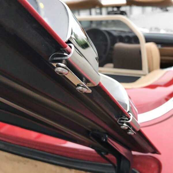 Gepäckträger Heckträger für Mercedes SL R107 1972-1989 Sondermodell Chrom