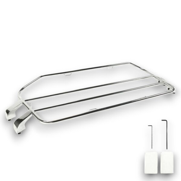 Gepäckträger Heckträger für Mercedes SL R107 1972-1989 Sondermodell Chrom