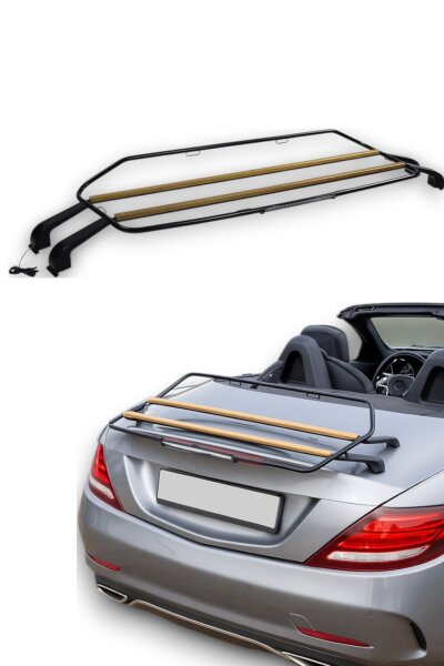 Gepäckträger Heckträger für Mercedes SLK R172 Holzausführung ab 2011