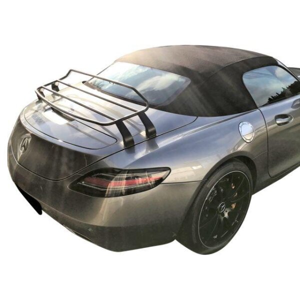 Gepäckträger Heckträger für Mercedes SLS Roadster 2011-2014 Sondermodell schwarz