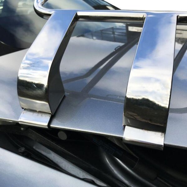 Gepäckträger Heckträger für Mercedes SLS Roadster 2011-2014 Sondermodell Chrom
