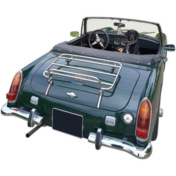 Gepäckträger Heckträger für MG Midget 1961-1980 Chrom
