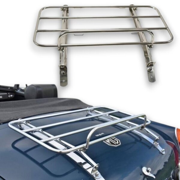 Gepäckträger Heckträger für MG MGB 1962-1980 Chrom