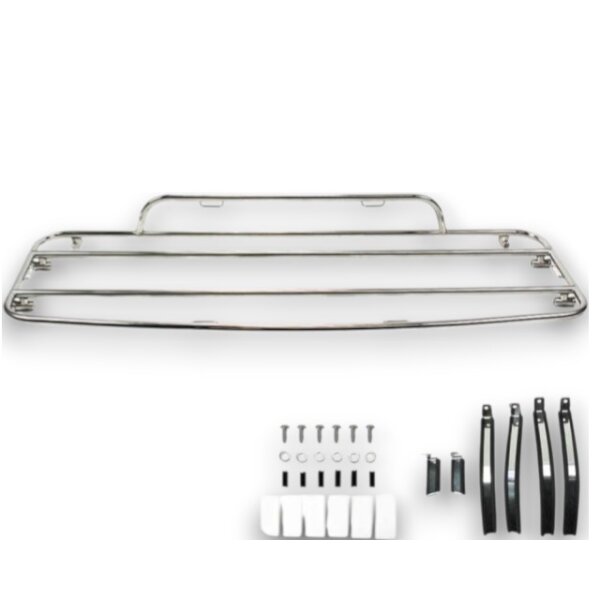 Gepäckträger Heckträger für Mitsubishi Colt 2006-2009 Sondermodell Chrom
