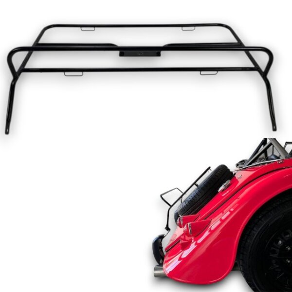 Gepäckträger Heckträger für Morgan Plus 8 1968-2004 schwarz
