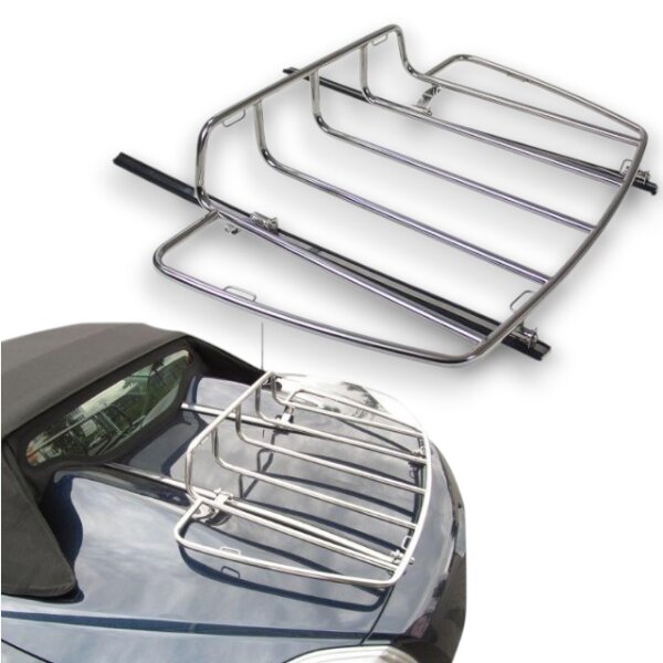 Gepäckträger Heckträger für Opel GT & Pontiac Soltice 2007-2009 Chrom