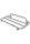 Gepäckträger Heckträger für Peugeot 206CC 2000-2007 Chrom