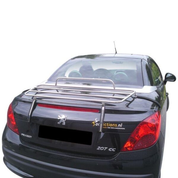 Gepäckträger Heckträger für Peugeot 207CC 2007-2012 Chrom