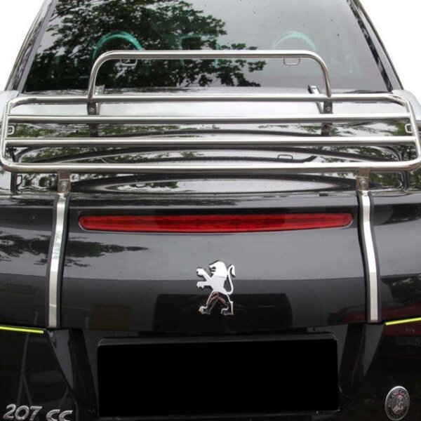 Gepäckträger Heckträger für Peugeot 207CC 2007-2012 Chrom
