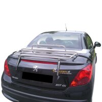 Gepäckträger Heckträger für Peugeot 207CC 2007-2012 Chrom