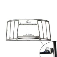 Gepäckträger Heckträger für Porsche 356 1950-1965 Chrom