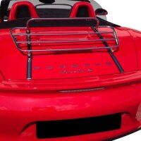 Gepäckträger Heckträger für Porsche Boxster 981 Inkl. Dritter Bremsleuchte 2012-2016 Chrom